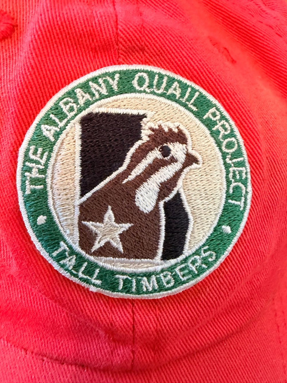 Cap - The Albany Quail Project - Tall Timbers - Quail Capital of the World. Red - Picture 5 of 8